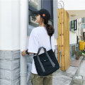 Nice quality promotional custom colorful natural cotton tote canvas carry shopping bag